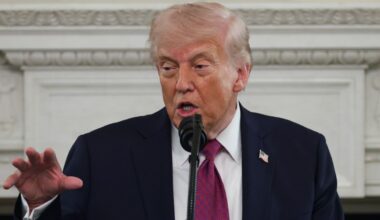 Trump's net approval rating on economy and overall falls to lowest of his two terms, CNBC survey shows