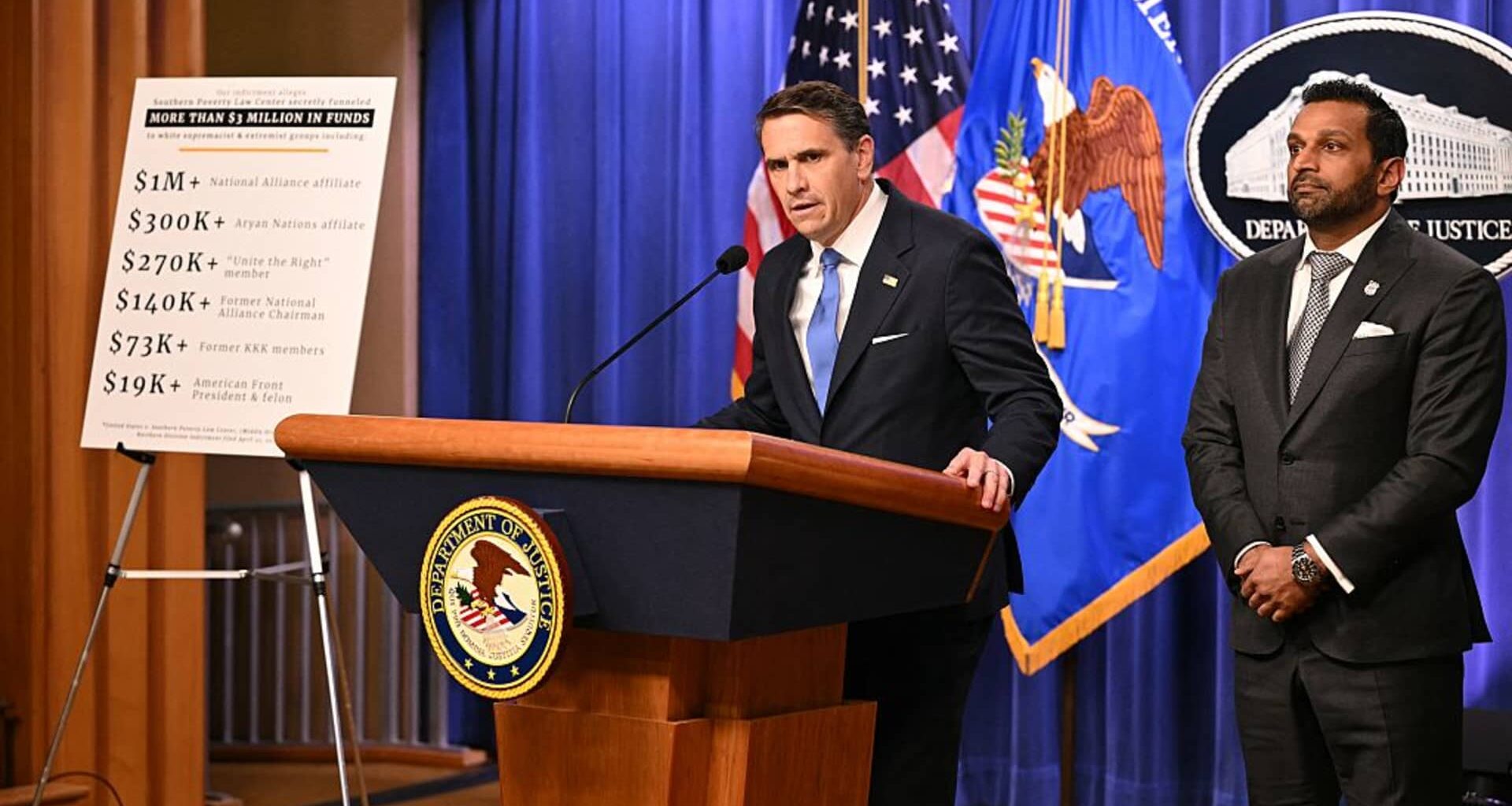 DOJ charges Southern Poverty Law Center with fraud