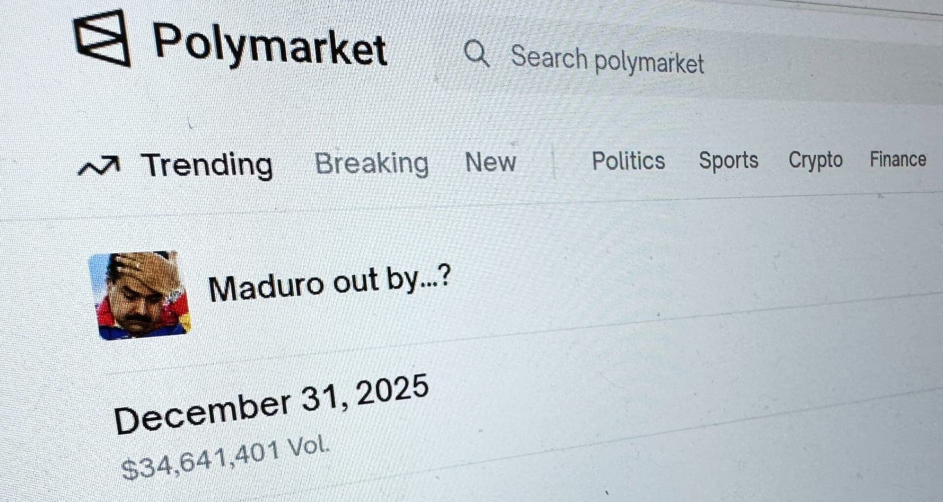 Special Forces soldier in Polymarket Maduro bets case bonds out