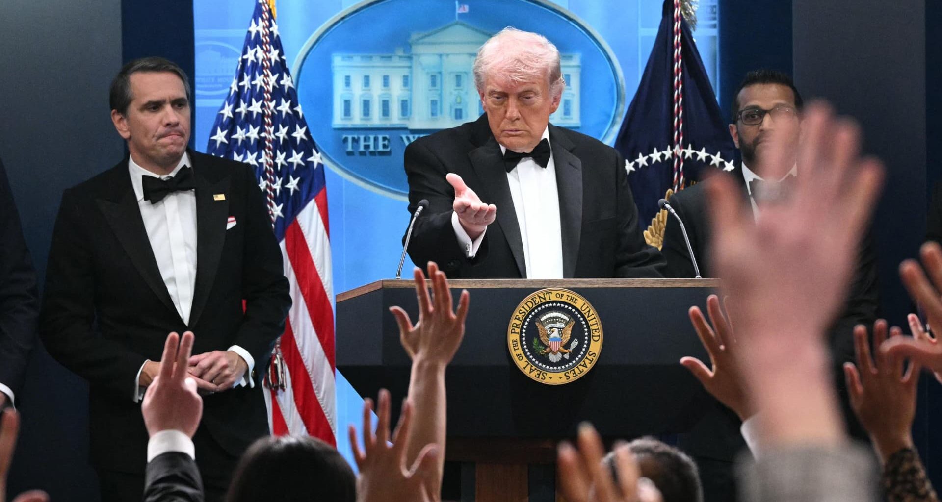 Trump Truth Social post threatens Iran with AI picture of himself with gun