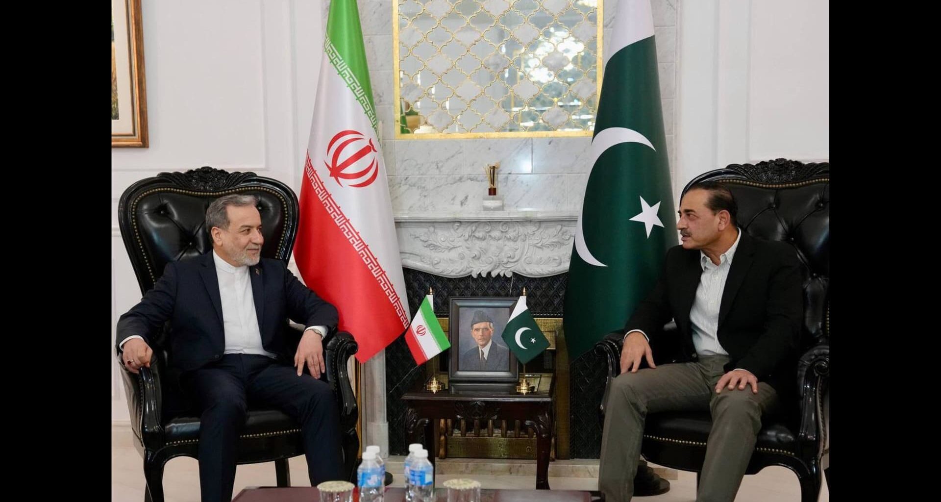 Iran's Araghchi briefly returns to Pakistan, Trump says they can call