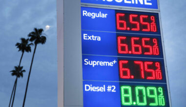 California gas prices hit $6 as Iran war drives fuel costs higher