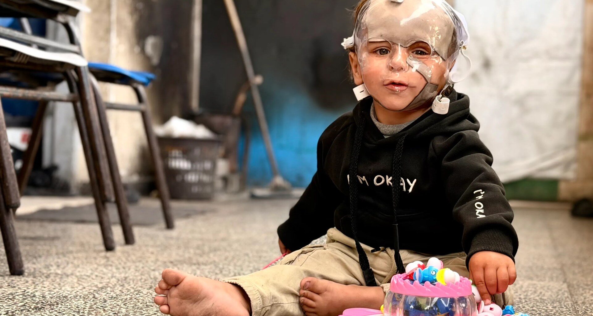 Born during Israel’s genocide: Gaza’s child survivors bear the scars of war | Israel-Palestine conflict