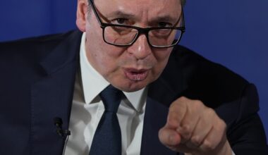 Serbia's Aleksandar Vučić clashes with Péter Magyar over Putin 'godfather' remark