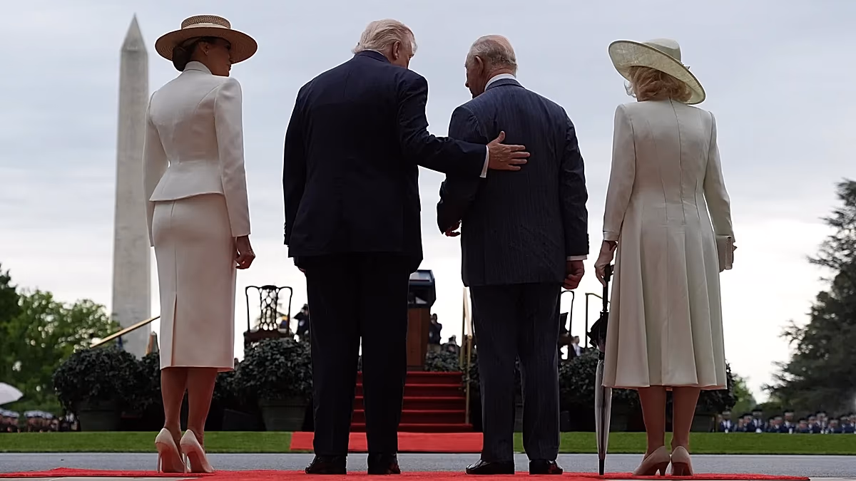 US has 'no closer friends than the British,' Trump tells King Charles III at White House ceremony