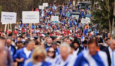 Thousands gather in Poland for annual 'March of the Living' to remember Holocaust victims
