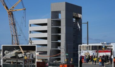Philadelphia parking garage collapses killing worker, burying others