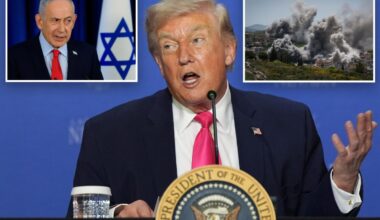 Trump issues sharply worded notice to Israel: 'Enough is enough!'