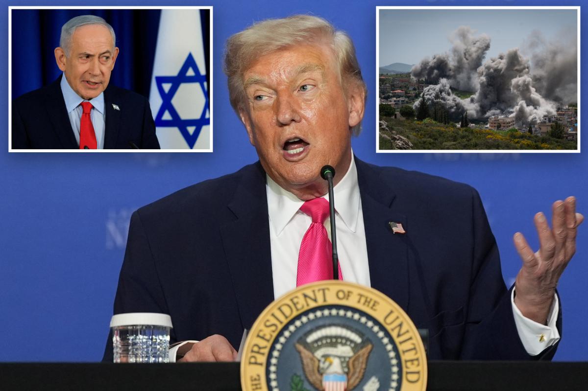Trump issues sharply worded notice to Israel: 'Enough is enough!'