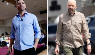 Jon Cryer looks downcast after wasting $10K on Eric Swalwell campaign