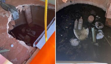 Australian tourist trapped waist-deep in sewage after outback toilet collapses