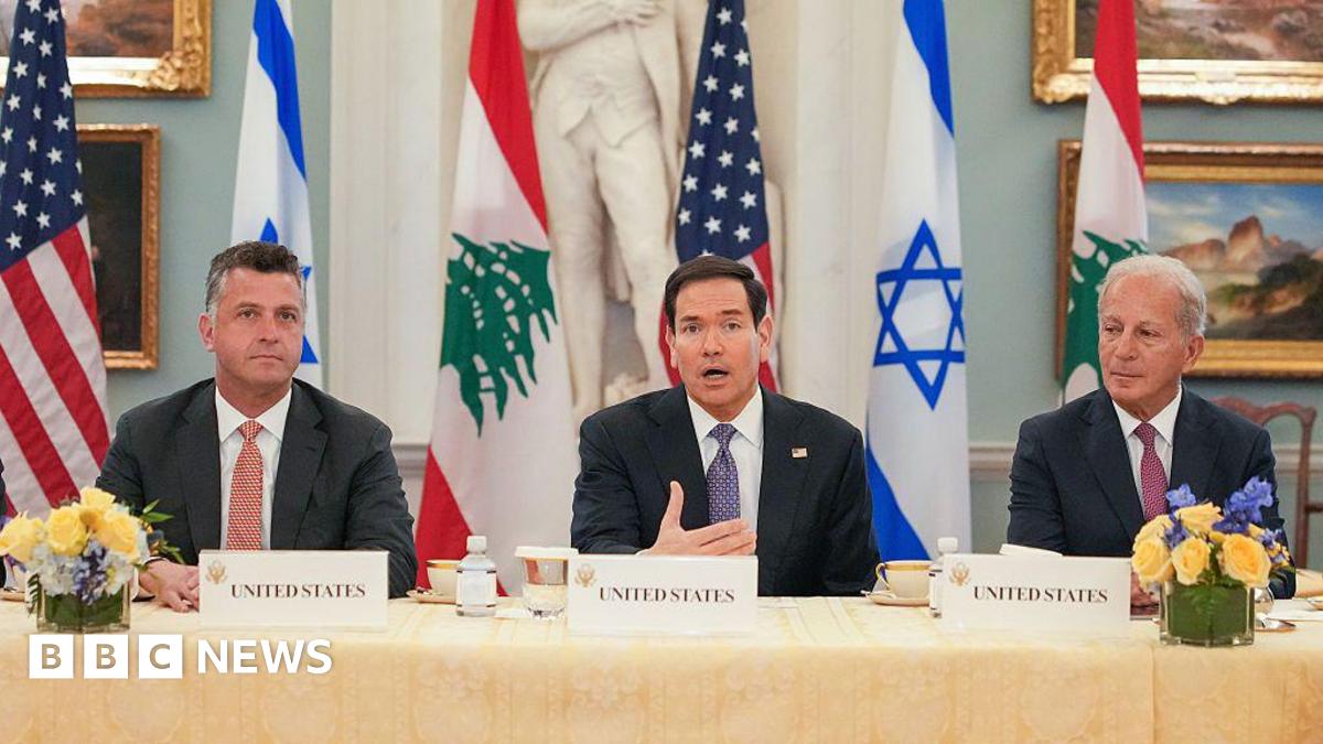 US delegation at the US-Israeli talks in Washington.