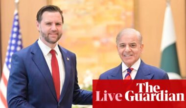 Middle East crisis live: US and Iranian envoys meet Pakistani PM ahead of peace talks | US-Israel war on Iran