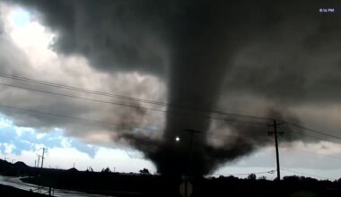 Tornado Hits Air Force Base in Oklahoma