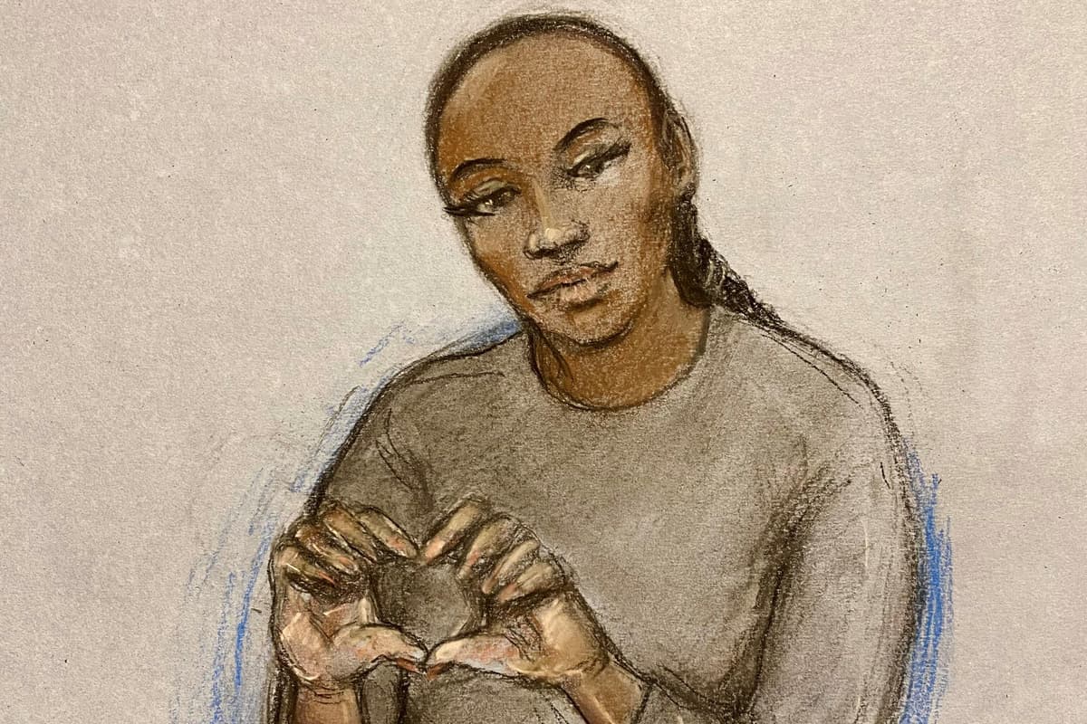 X Factor finalist on Soho attempted murder charge makes heart sign from dock - London Evening Standard