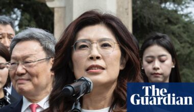 Xi tells Taiwan opposition leader people on both sides of strait are Chinese in rare meeting | China