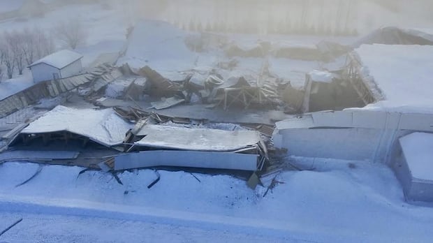 Recreation centre in Smeaton, Sask., partially collapses