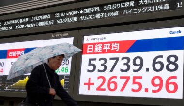 Markets Rise And Oil Slumps Amid Optimism About Iran War Ending Soon