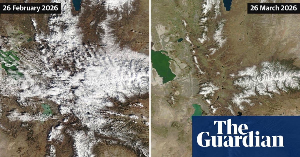 ‘On a whole other level’: rapid snow melt-off in American west stuns scientists | US weather