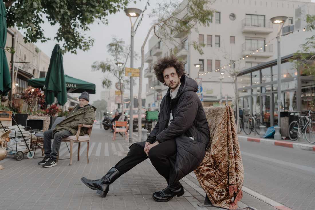 Actor and activist Ariel Bronz photographed in Tel Aviv-Jaffa, Israel.
