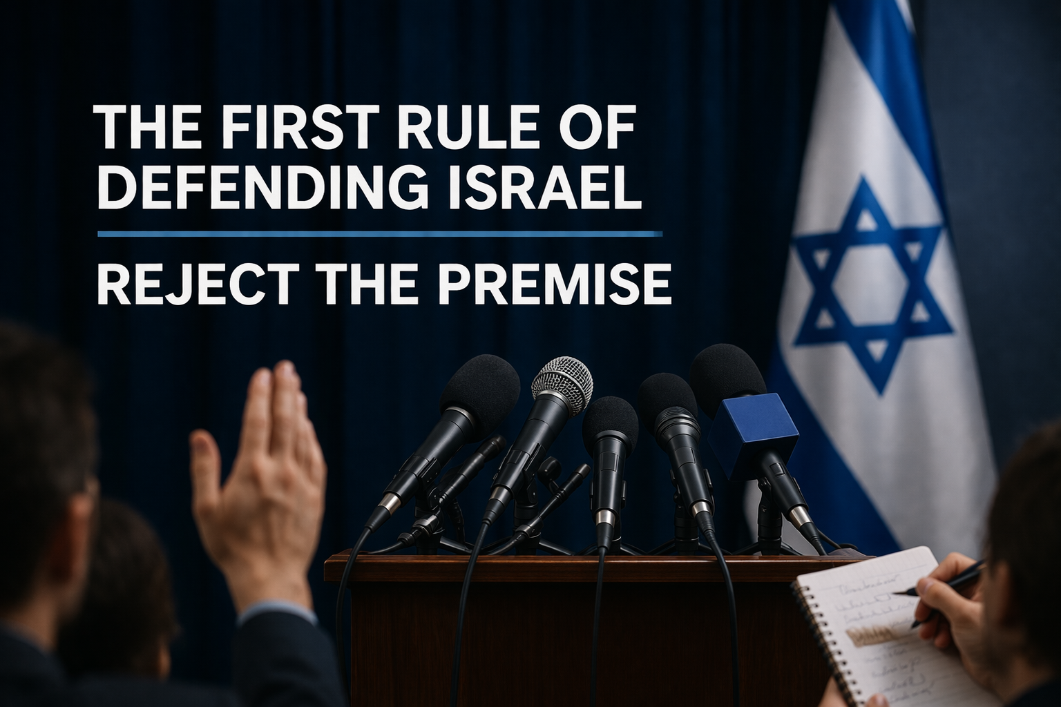 The Blogs: The First Rule of Defending Israel: Reject the Premise | Ron Jacobson