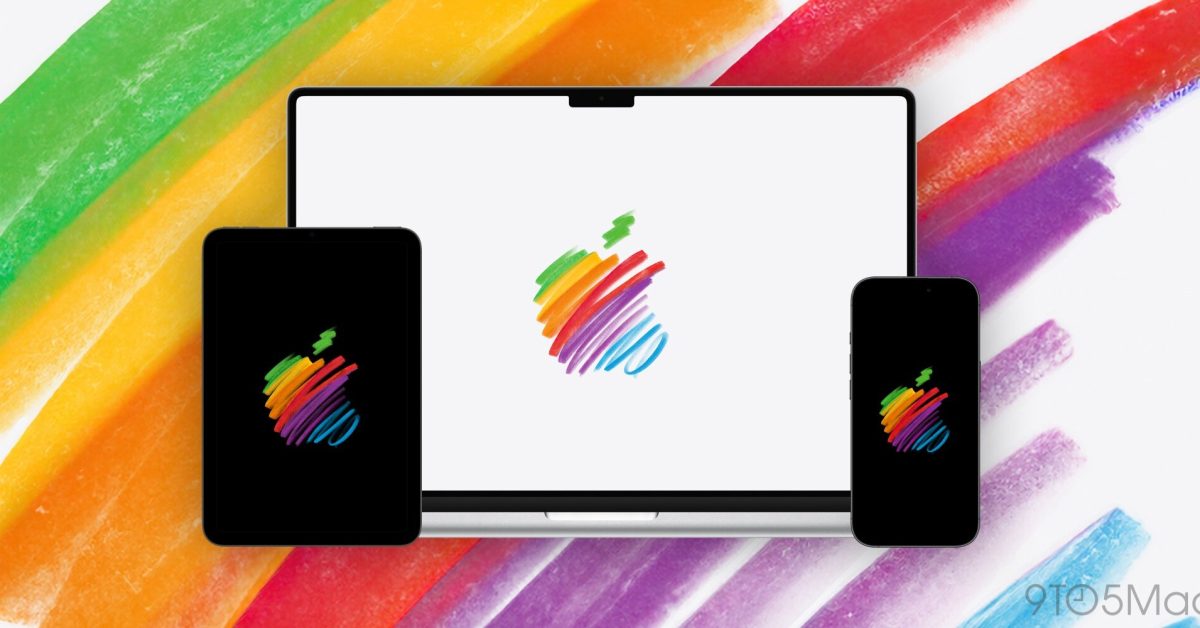 Download these ‘Apple at 50’ wallpapers for iPhone, iPad, and Mac