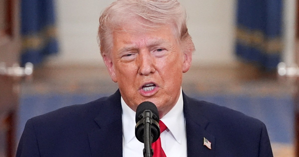 Trump says ‘core’ objectives in Iran are ‘nearing completion’ during speech to nation