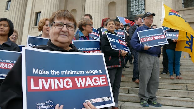 Manitoba's minimum wage set to rise in October but not enough, says labour federation