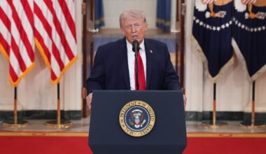 Trump declares other countries need to 'take the lead' on the Strait of Hormuz in national address