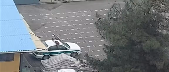 In the northern Iranian city of Tonekabon, footage sent to Iran International on March 10 showed a police car inside Chamran Primary School on Sheikh Fazlollah Nouri Street in a busy central area, with witnesses saying forces had moved from a nearby police station into schools.