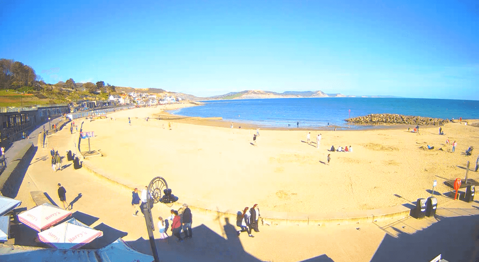 Lyme Regis beach