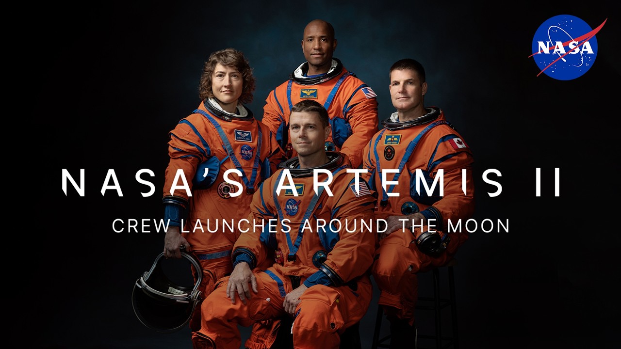 NASA's Artemis II Crew Launches To The Moon (Official Broadcast) - YouTube