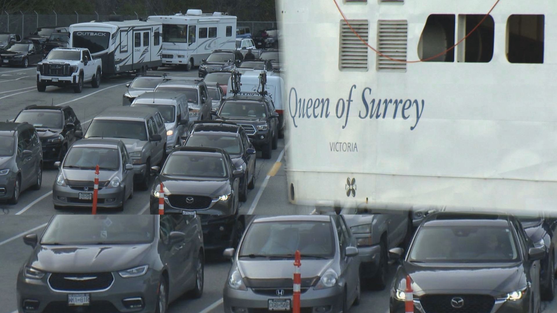 Click to play video: 'BC Ferries Queen of Surrey vessel breaks down again immediately following recent refit'