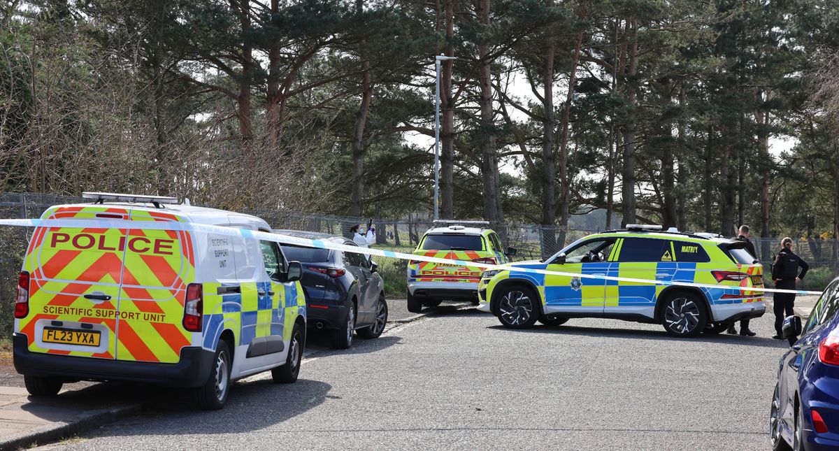 Merseyside Police crime scene