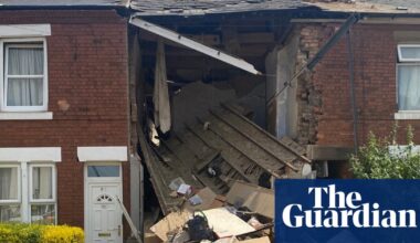 Man who caused gas blast that destroyed partner’s house jailed for 11 years | UK news