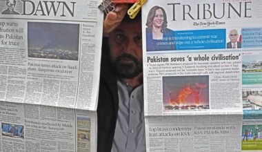Pakistan Reiterates That Lebanon Is Still Part of Ceasefire Despite Israel's Attacks