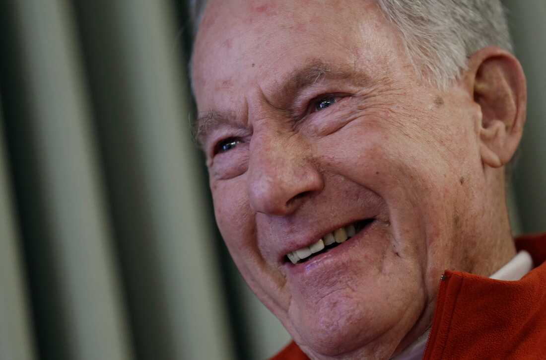 Jim Whittaker is interviewed for the 50th Anniversary Celebration of the First American Ascent of Mount Everest in Berkeley, Calif., Feb. 22, 2013.