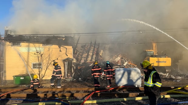 New Glasgow fire destroys 3 buildings in historic downtown