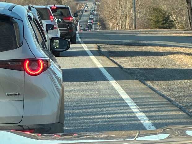 N.B. EMO says 36,000 litres of fuel spilled in truck crash, highway remains closed