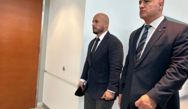 Former NYPD sergeant sentenced to up to 9 years for killing man by throwing cooler at him