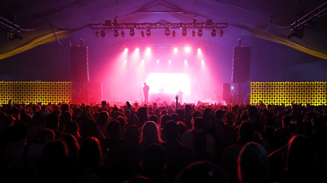 Kneecap performs at Sonora Tent during the 2025 Coachella Valley Music and Arts Festival on April 18, 2025 in Indio, California.