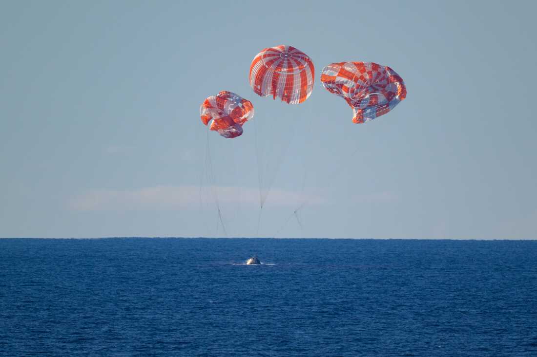 The Artemis II crew — NASA astronauts Reid Wiseman, Victor Glover, and Christina Koch as well as Canadian Space Agency astronaut Jeremy Hansen — splashed down in an Orion space capsule Friday after a 9-day mission to the moon and back.