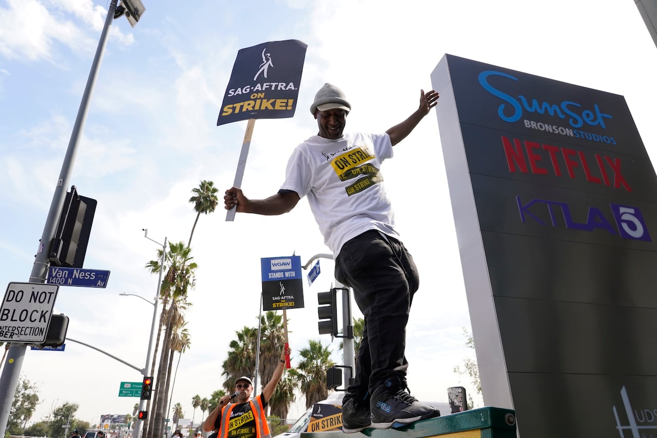 SAG-AFTRA member Romell Russell