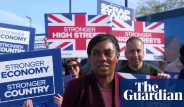 Tories would reinstate two-child benefit cap to fund defence, says Badenoch | Conservatives