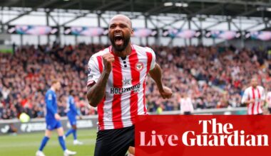 Brentford 2-2 Everton, Hearts 3-1 Motherwell and more: Saturday football clockwatch – as it happened | Soccer