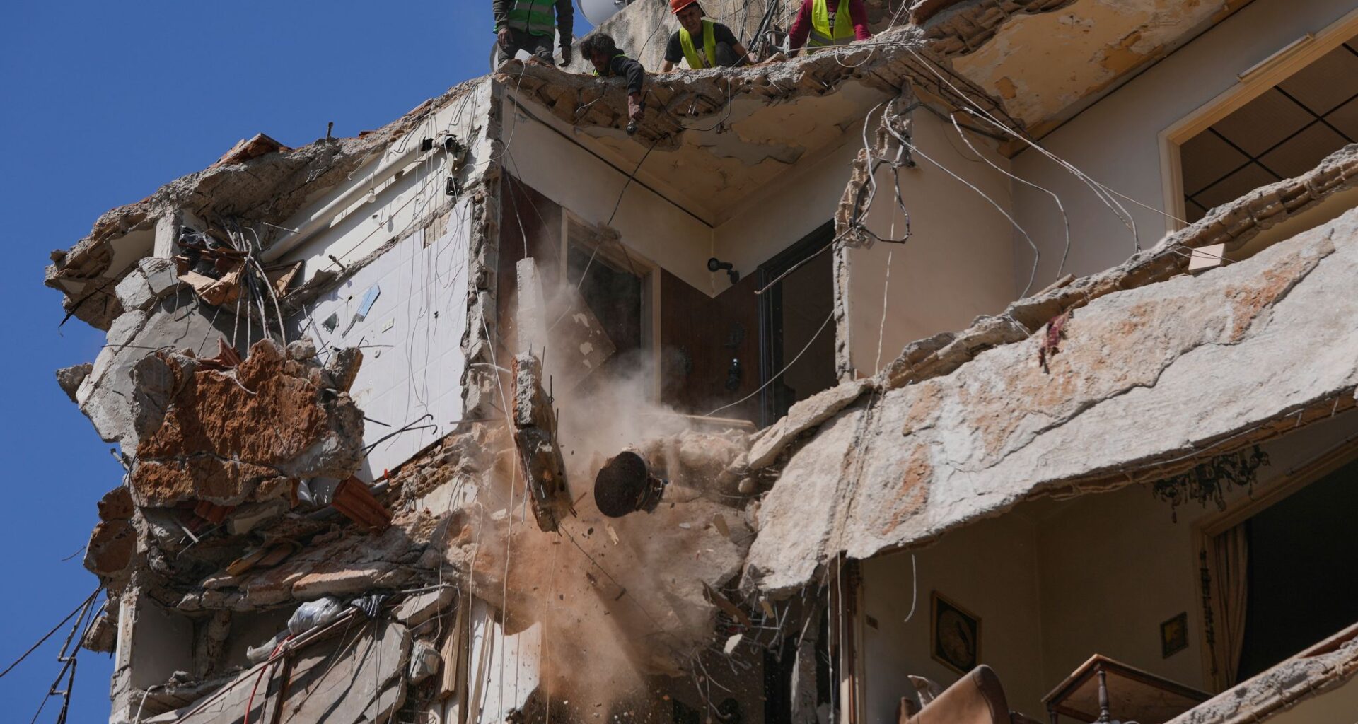 Israel and Hezbollah clash in strategic Lebanese village ahead of official talks