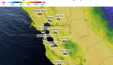 The rain is gone — but the Bay Area isn’t done with unusual weather