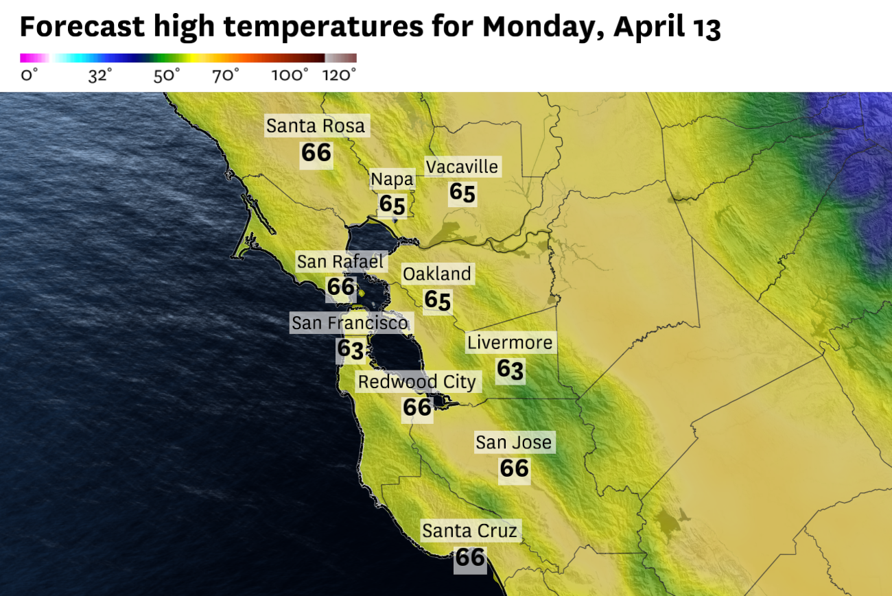The rain is gone — but the Bay Area isn’t done with unusual weather