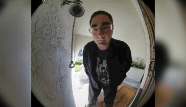 Ring camera captures man claiming to be a wizard during break-in