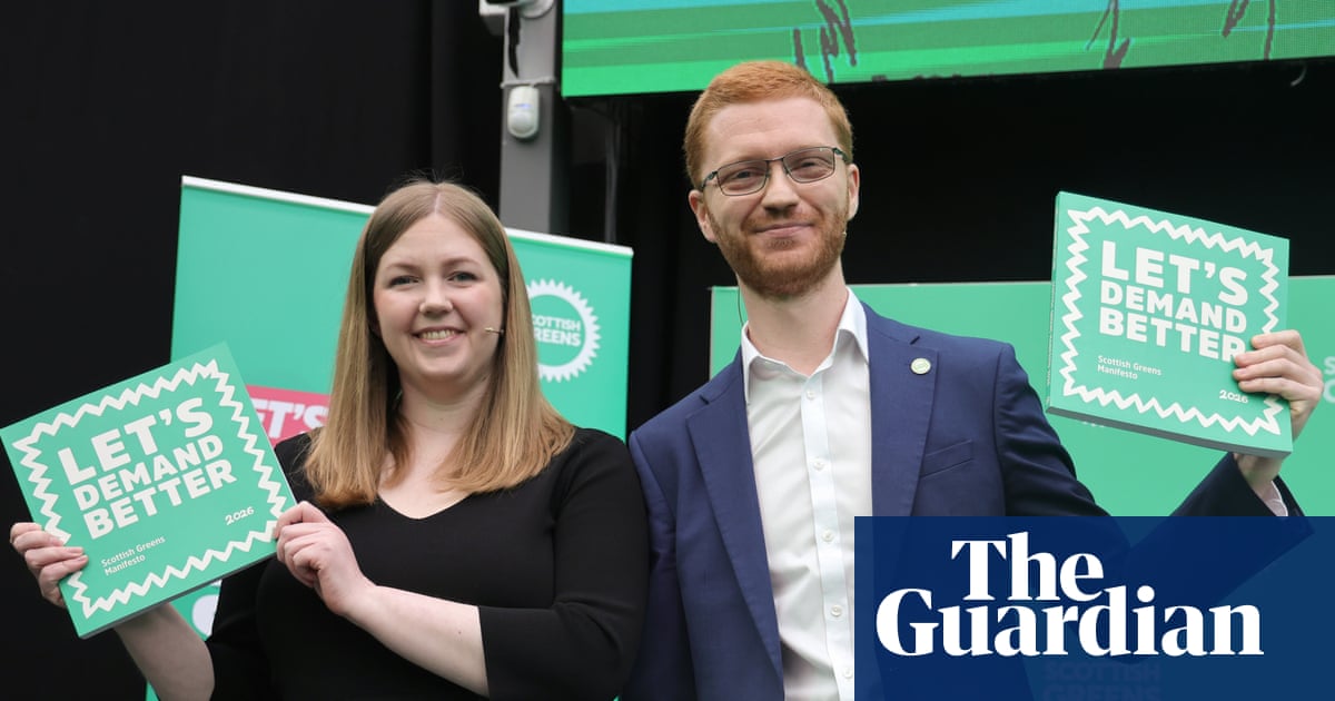 Scottish Greens pledge free bus travel and basic income in election manifesto | Scotland